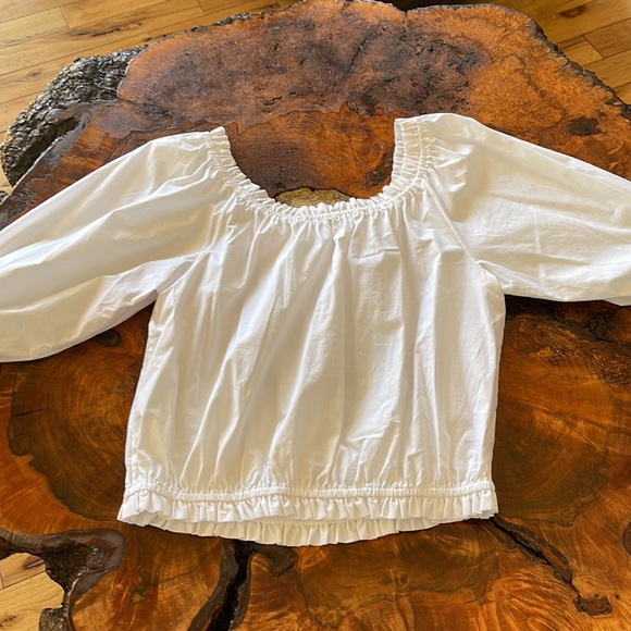 NWT Kate Spade white aperitif top L - Picture 8 of 13